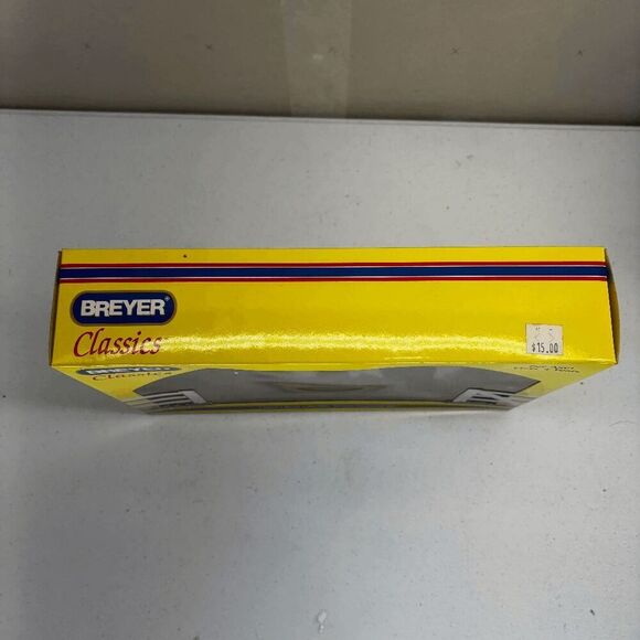 Breyer Classic Model Horse #653 Black Pinto Jet Run - New Open Box - Picture 4 of 4